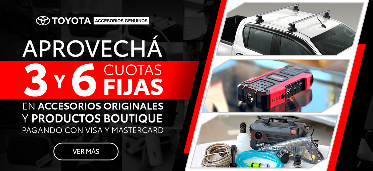 3 y 6 Cuotas en Cuotas Accesorios y Boutique